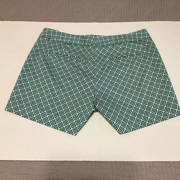Willi Smith NWOT Walking Shorts, 4. Green, Navy and White Diamonds - Picture 10 of 14